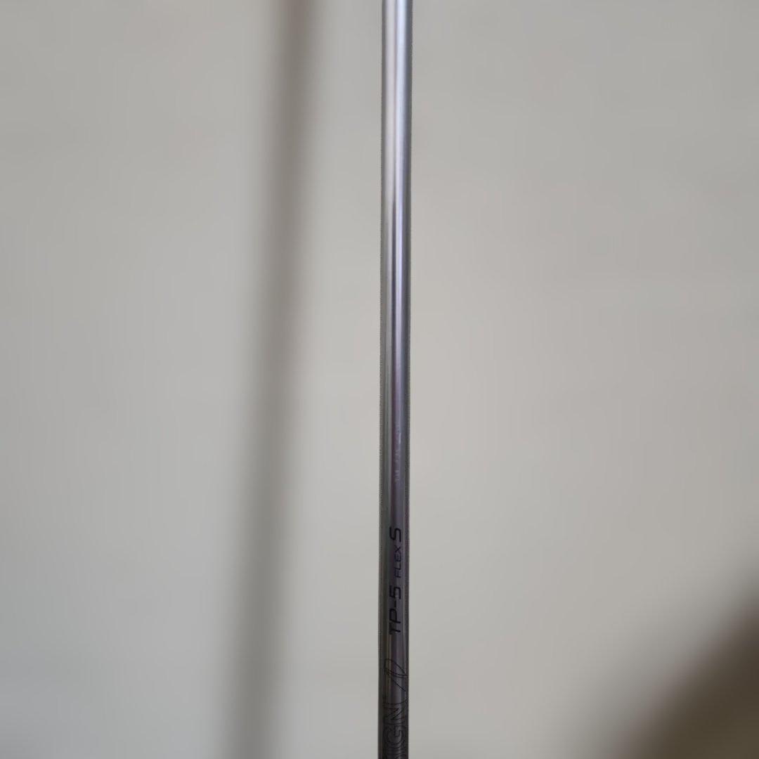 ツアー AD TP-5 S 5W用 スリーブ、グリップ付きシャフト単品
