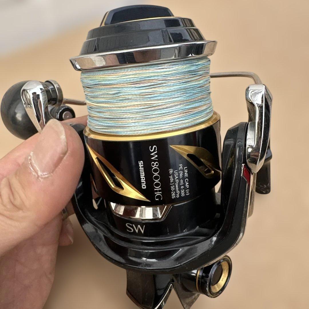 19ステラSW 8000HG スピニングリール