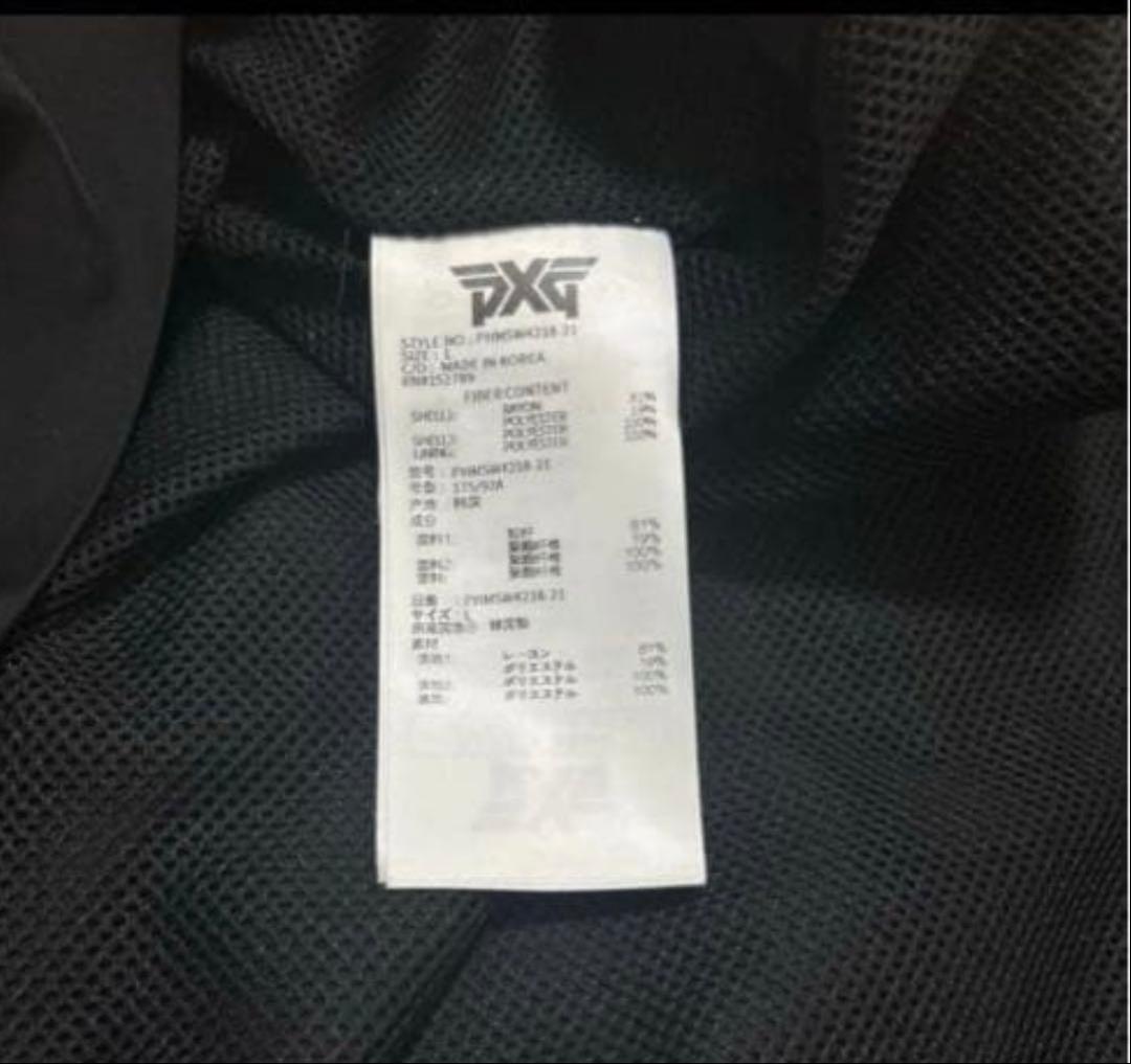 美品 PXG ゴルフウェア ワンピース レディース L ブラック スカルロゴ