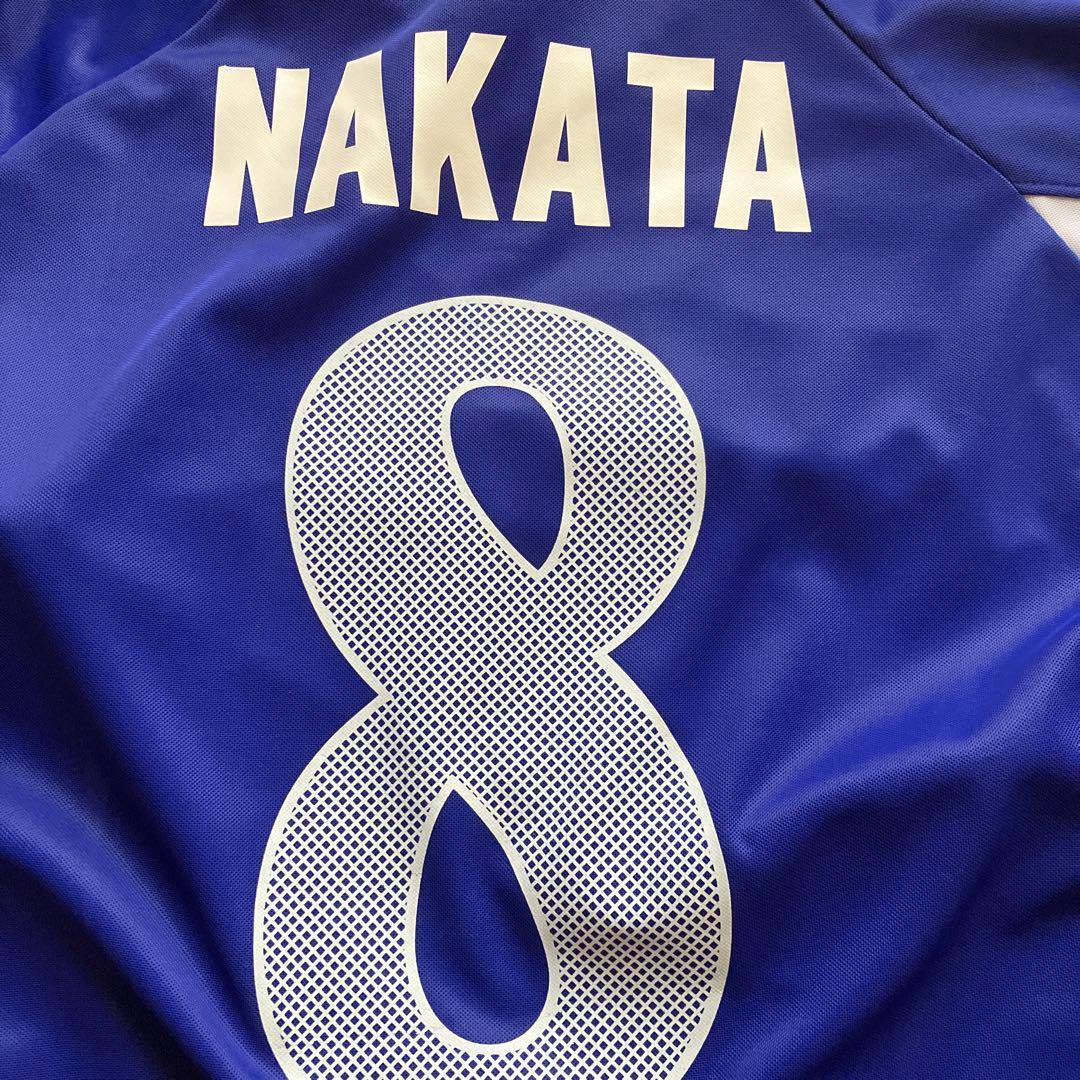 アディダス サッカー日本代表 中田英寿 8 ユニフォーム vintage 99年