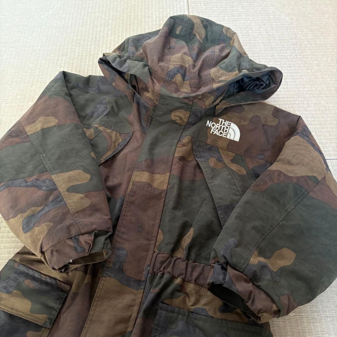 THE NORTH FACE 迷彩 ジャンプスーツ スノーウェア