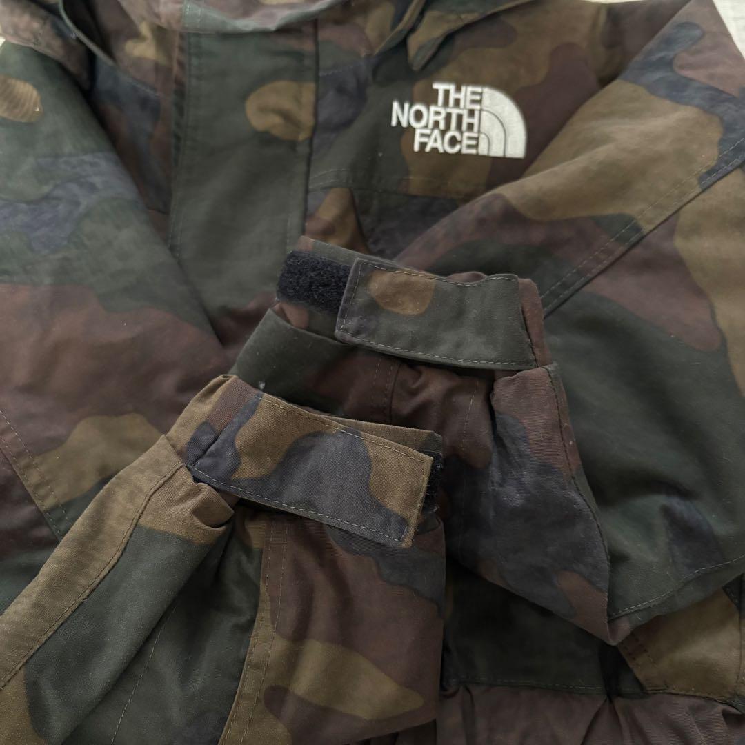 THE NORTH FACE 迷彩 ジャンプスーツ スノーウェア