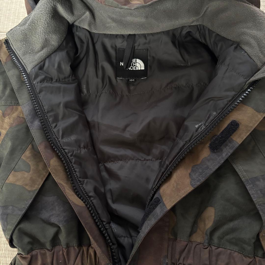 THE NORTH FACE 迷彩 ジャンプスーツ スノーウェア