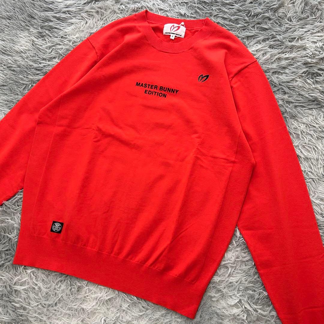 新品　マスターバニーエディション　ニット　セーター　オレンジ　サイズ6