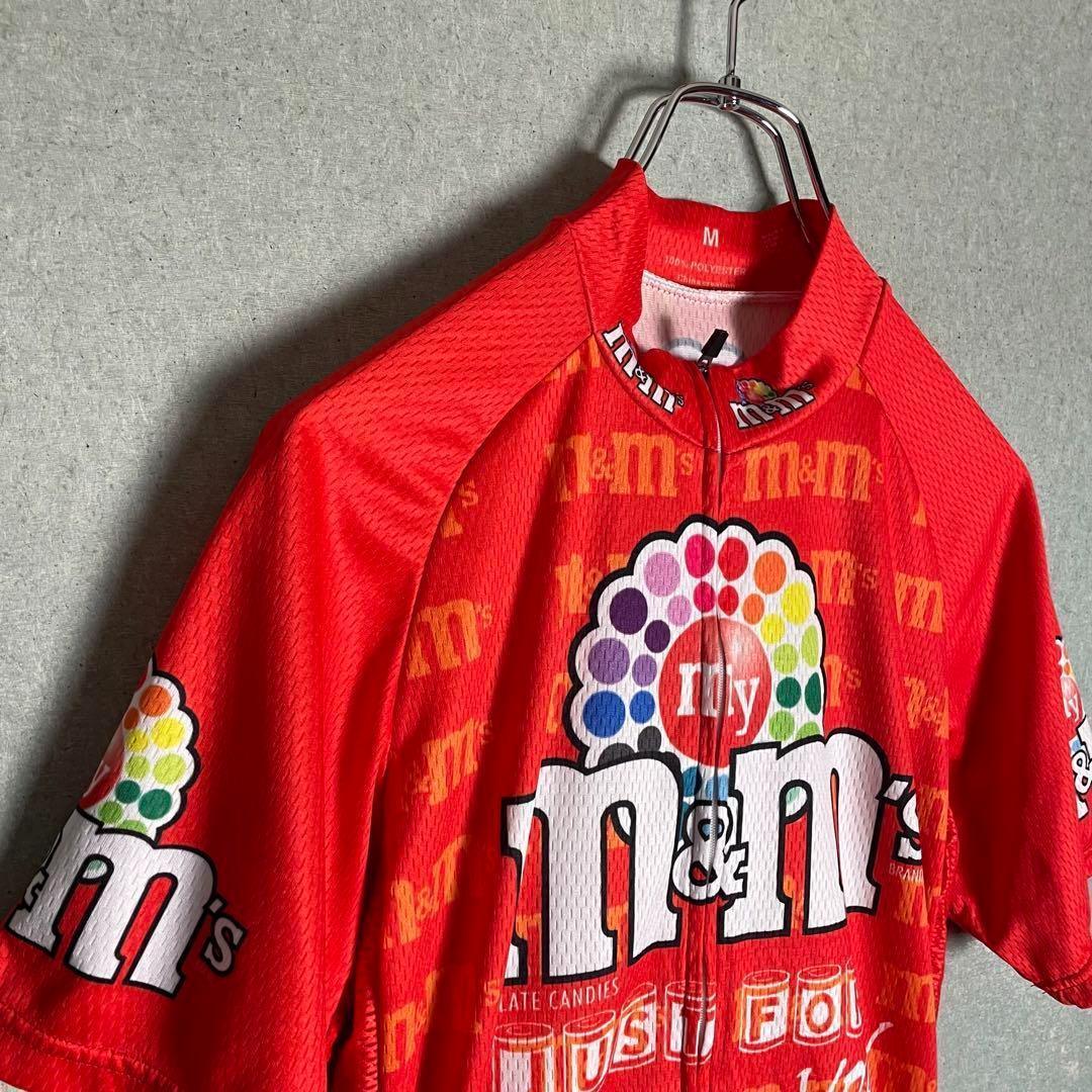 M　サイクルウェア　m&m’s　エムアンドエムズ　キャラクター　カラフル