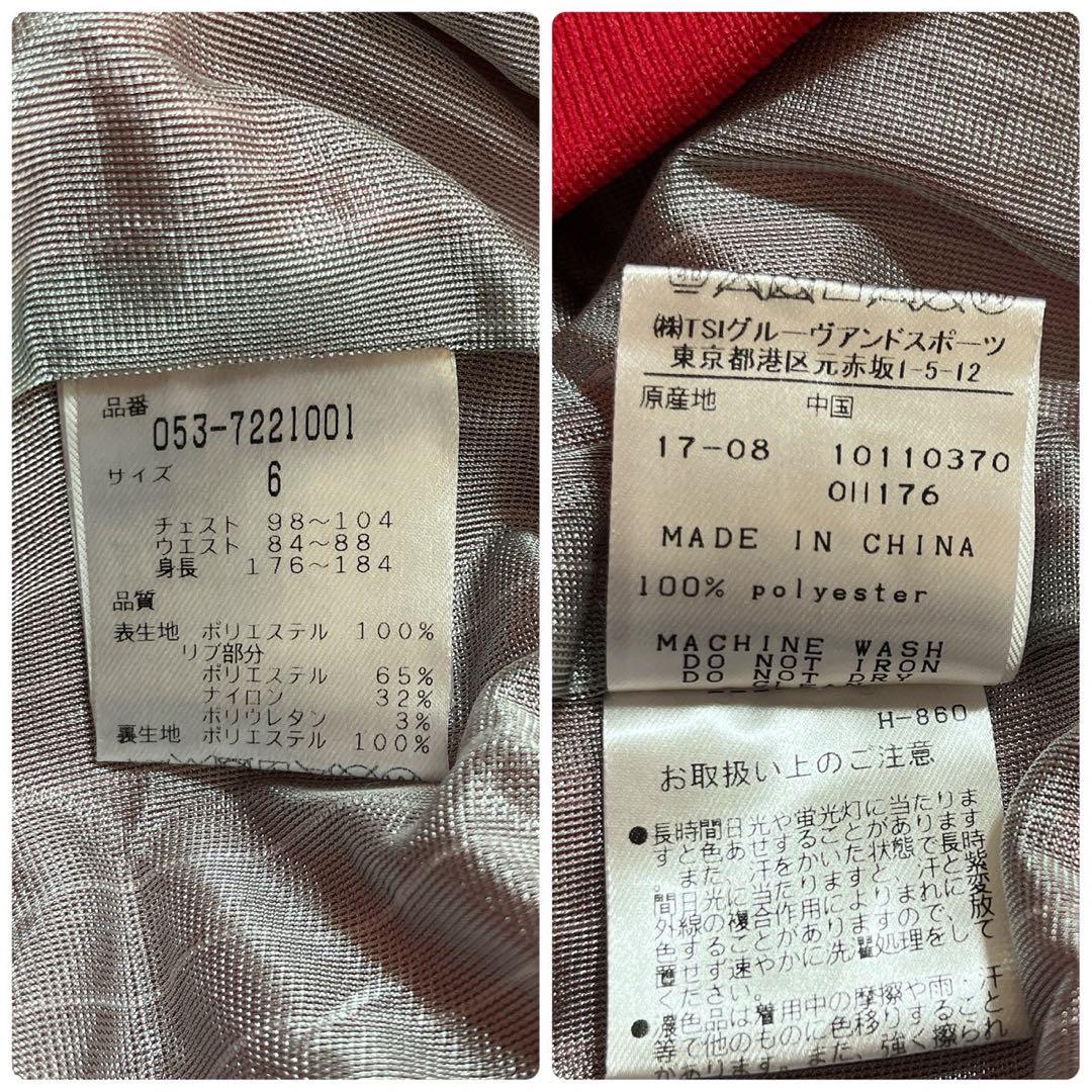 美品　XL パーリーゲイツ　蓄熱裏地　スニード　赤　レッド サイズ6