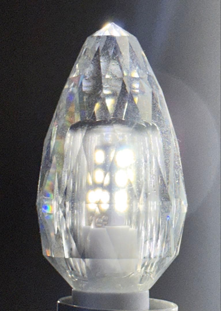 美品♪ シャンデリア LED クリスタル調 ルームライト 照明器具