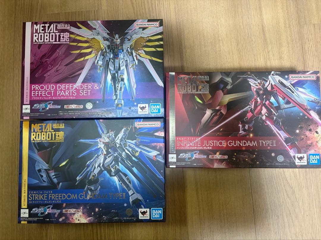 【新品未開封】 メタルロボット魂 3点セット