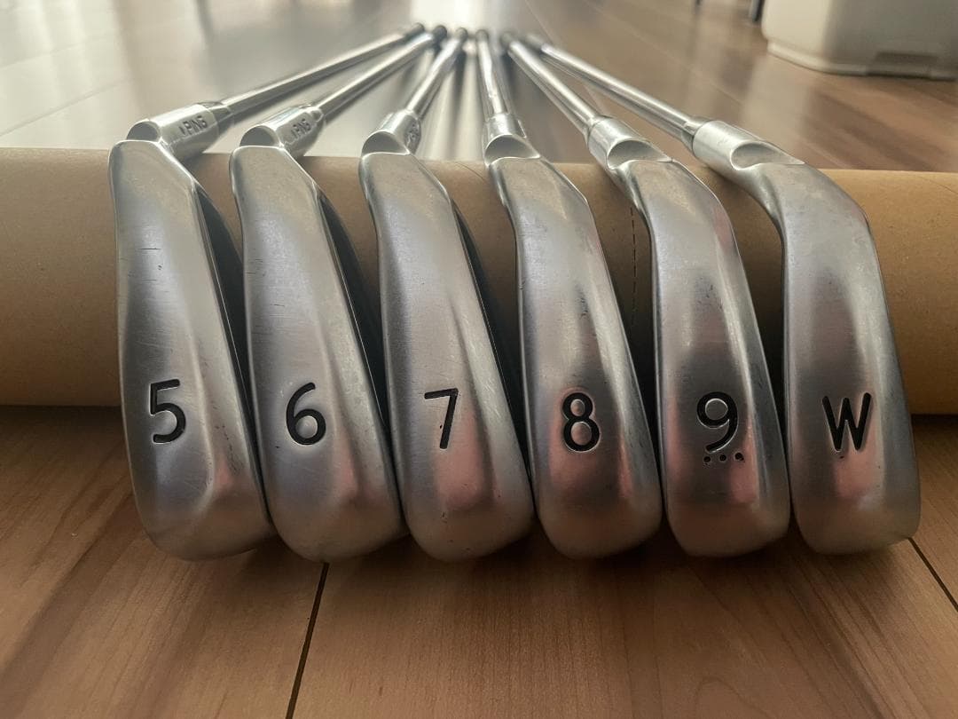 PING ピン G400 黒ドット アイアンセット 5-W フレックス R
