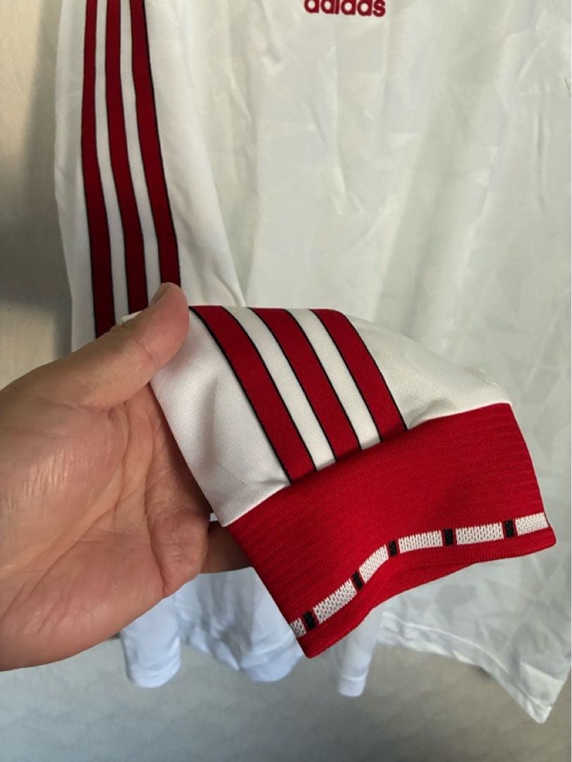 マンチェスターユナイテッド 91 アウェイ 長袖 新品 adidas 4XL
