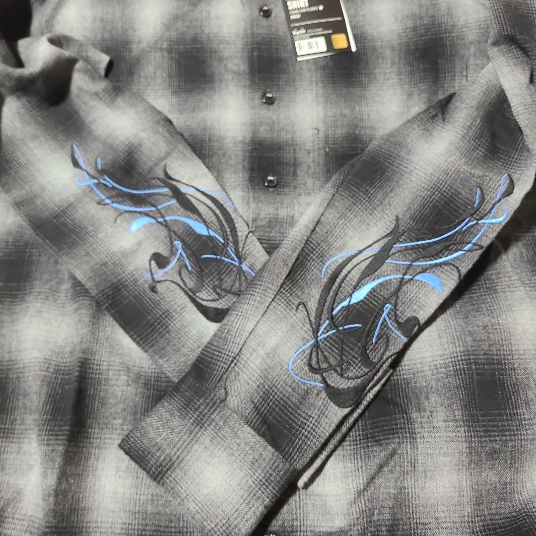 BTS BLACK SWAN FLANNEL SHIRT 01 Mサイズ