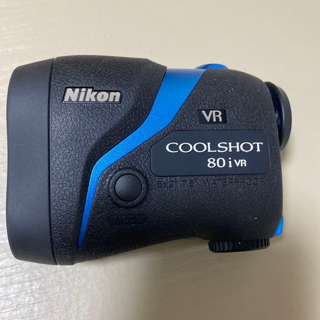 Nikon COOLSHOT 80i VR ゴルフ用距離計　美品。　ケース付き