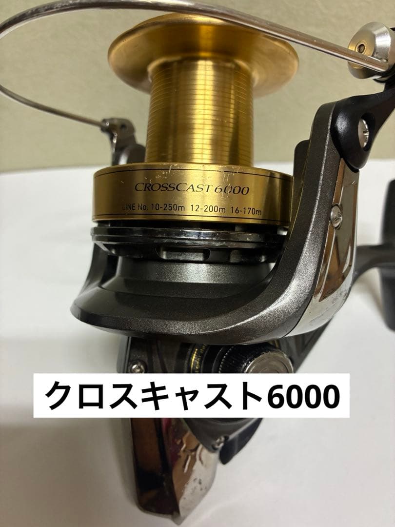 Daiwaクロスキャスト6000 SHIMANO アクティブキャスト1120