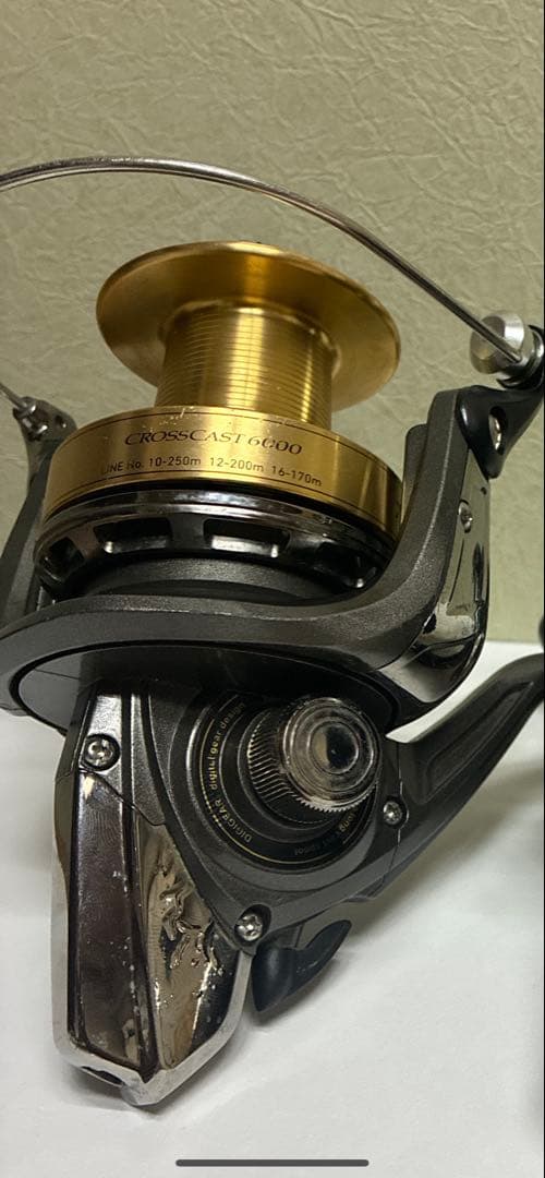 Daiwaクロスキャスト6000 SHIMANO アクティブキャスト1120