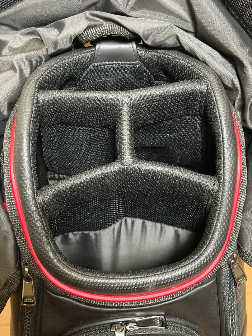 【美品】adidas アディダス キャディバッグ スリーバー 9.5型 4分割