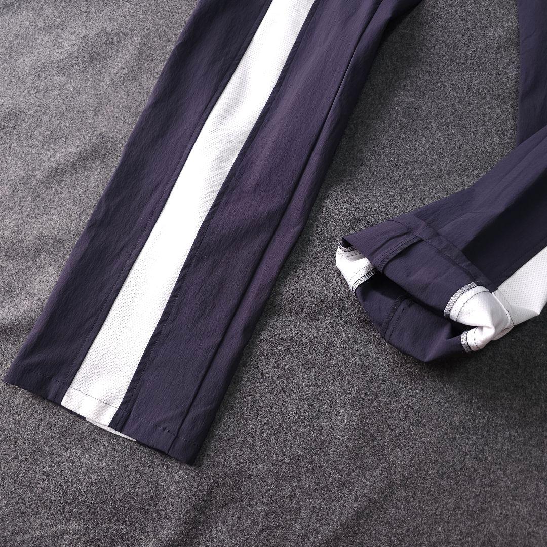美品 ムータマリンゴルフ 春 ストレッチ素材ゴルフパンツ XL 7 ロゴネーム