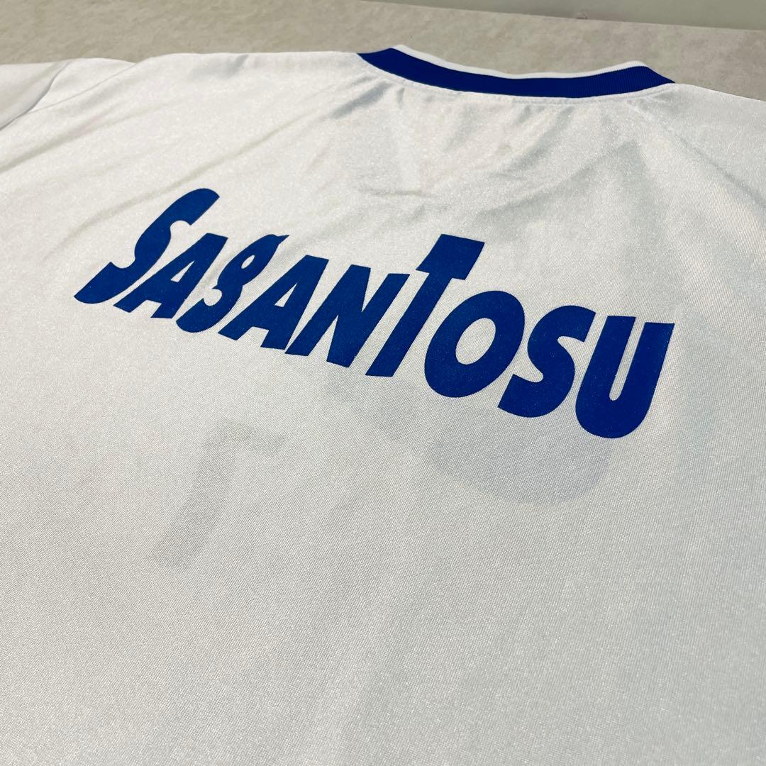 【90s激レア!サガン鳥栖】NIKE ビッグスウッシュ 練習シャツ XXL白