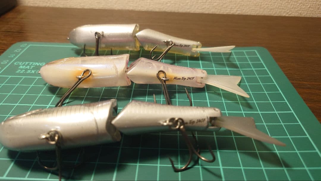 ノリーズ　ヒラトップ140F　3個セット