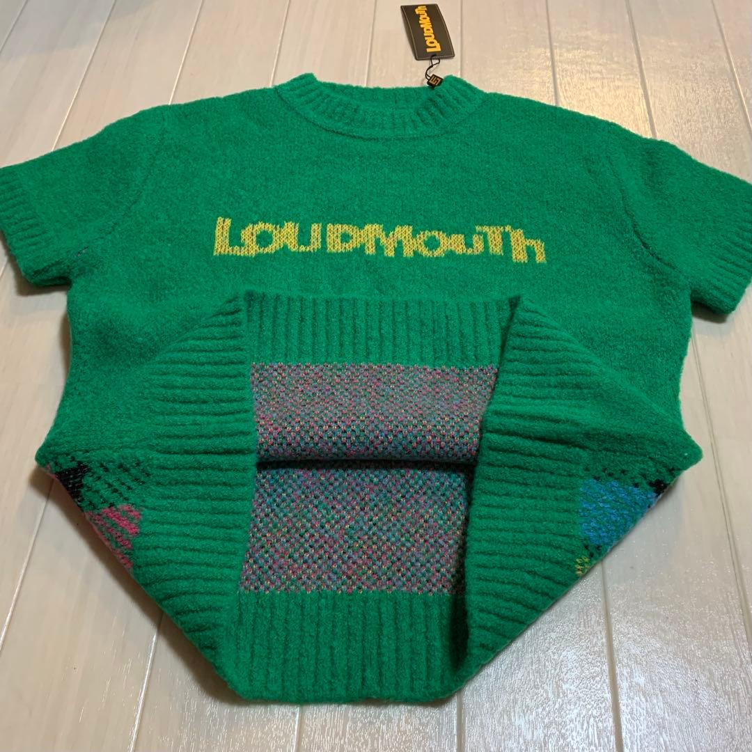 新品■15,400円【ラウドマウス】 L/11レディース　セーター　アームカバー