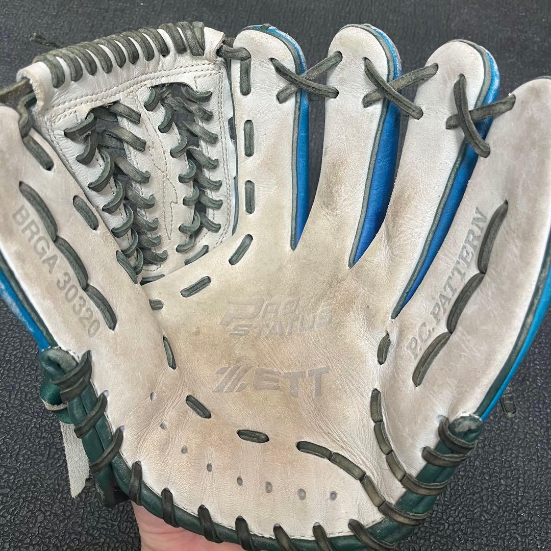 ZETT プロステイタス 大人用 軟式 野球 グローブ 使用感有り175