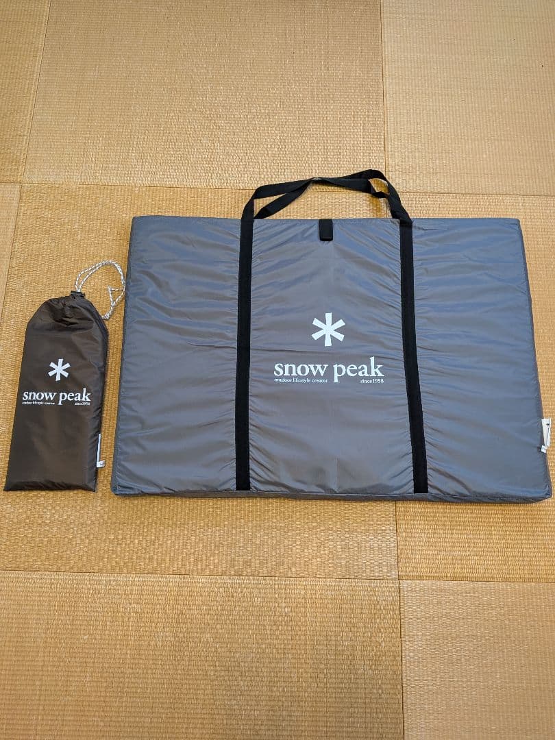 専用  peak スノーピーク アメニティドームS マットシートセット