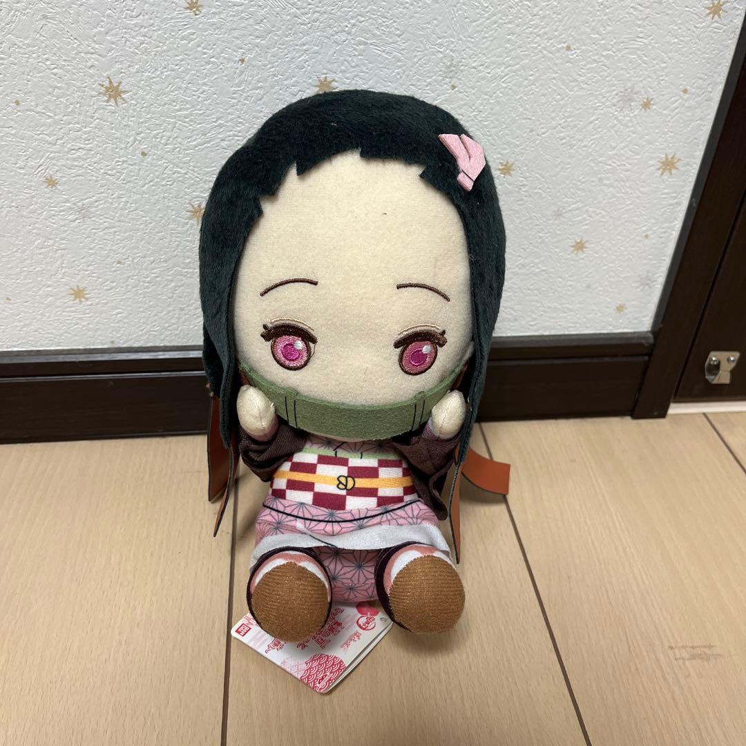 鬼滅の刃 でっかいぽふっとぬいぐるみ まとめ売り 8点セット 全タグ付き