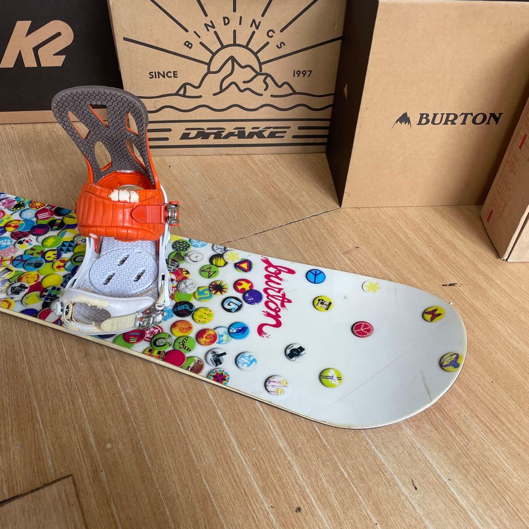 BURTON　バートン　カーテル　CARTELバインディング付スノーボードセット