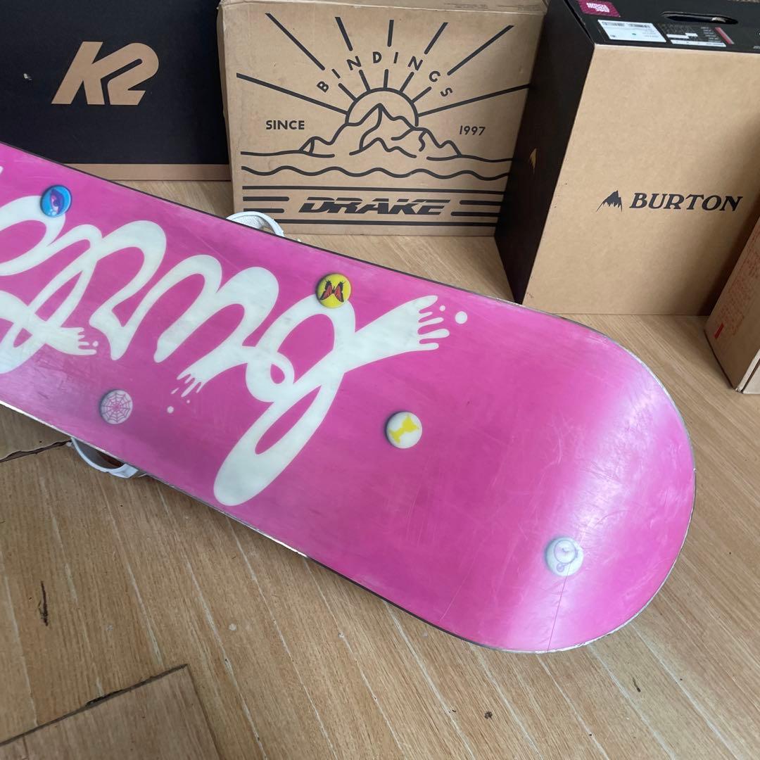 BURTON　バートン　カーテル　CARTELバインディング付スノーボードセット