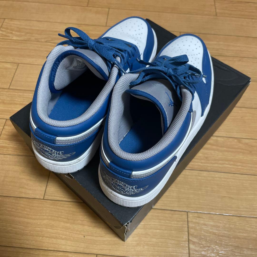 美品　Nike Air Jordan 1 Low True Blue