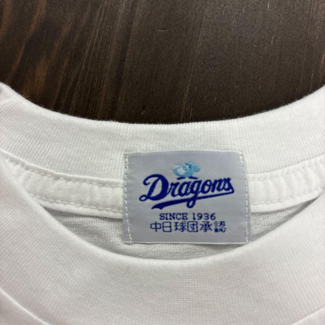 中日ドラゴンズ　立浪和義　Tシャツ　野球　古着8SM2