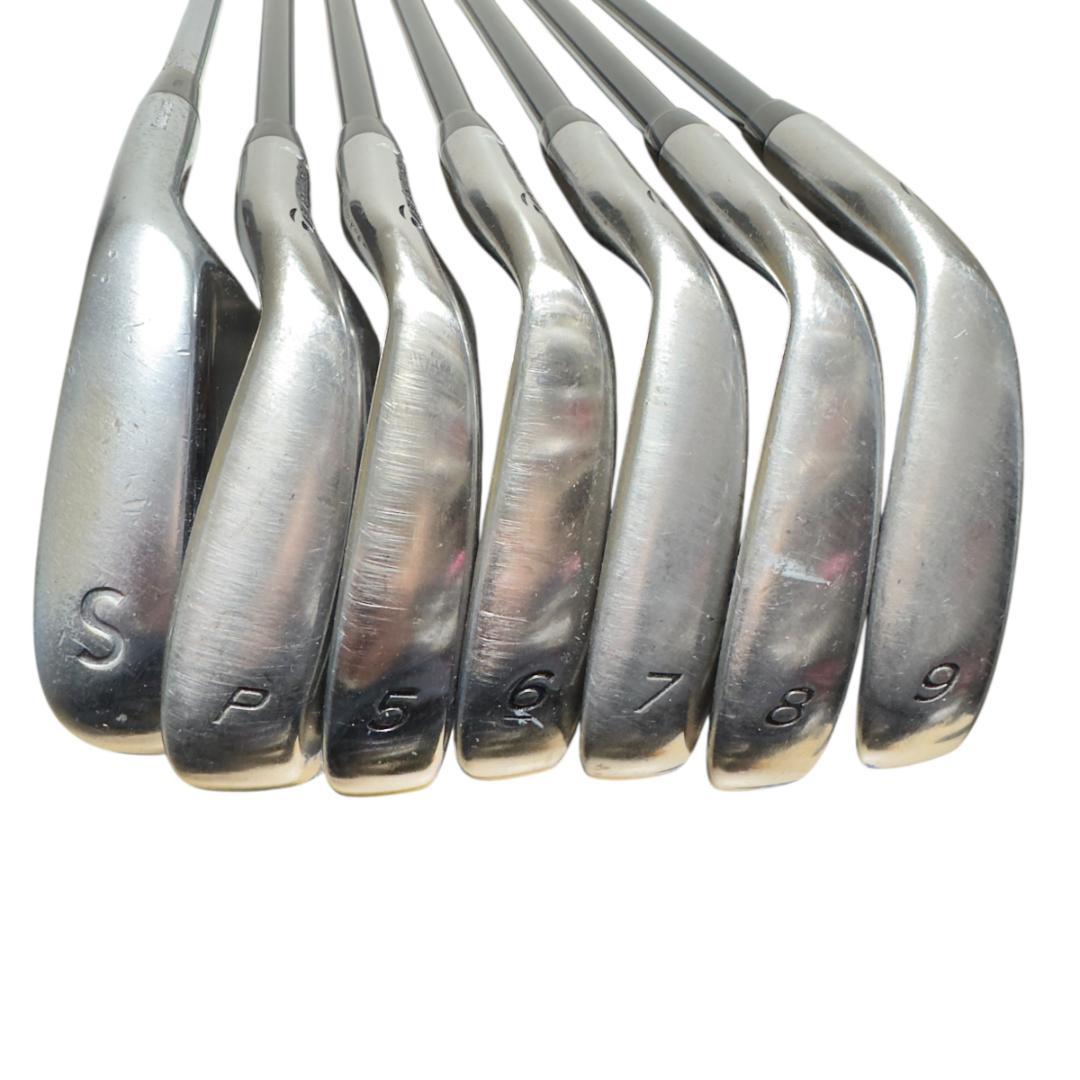 美品　TaylorMade テーラーメイド rac OS アイアンセット　7本