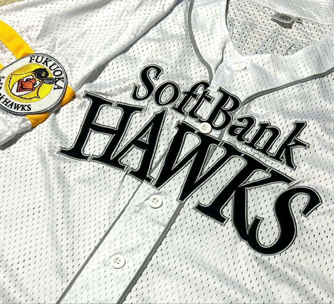 SoftBank Hawks ユニフォームデスパイネ54 Oサイズ 刺繍　WBC