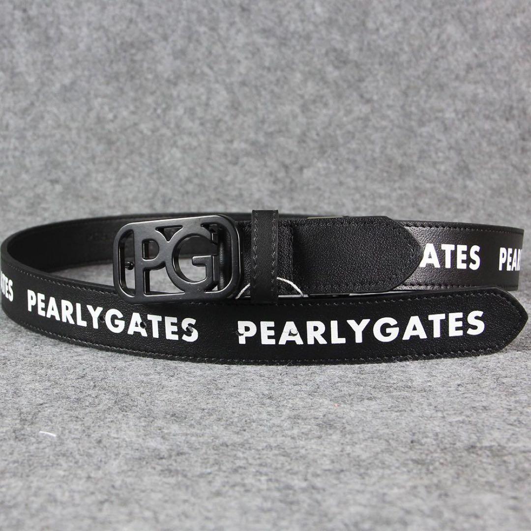 PEARLY GATES PGロゴ レザー ベルト115