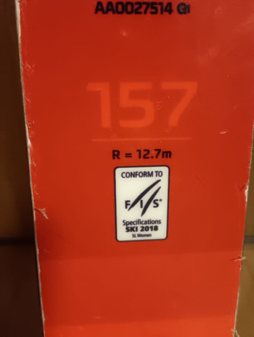 ATOMICアトミックFIS選手用SL スキー157cm