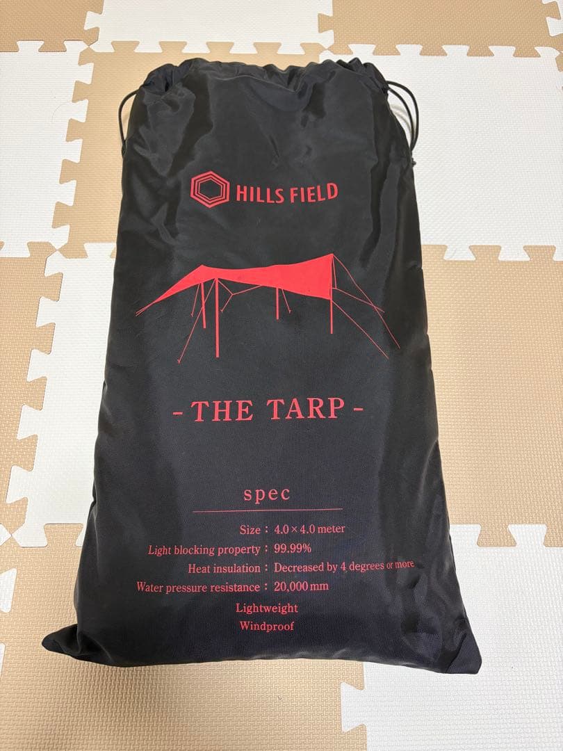 ポ*ン様 HILLS FIELD ヒルズフィールド THE TARP red