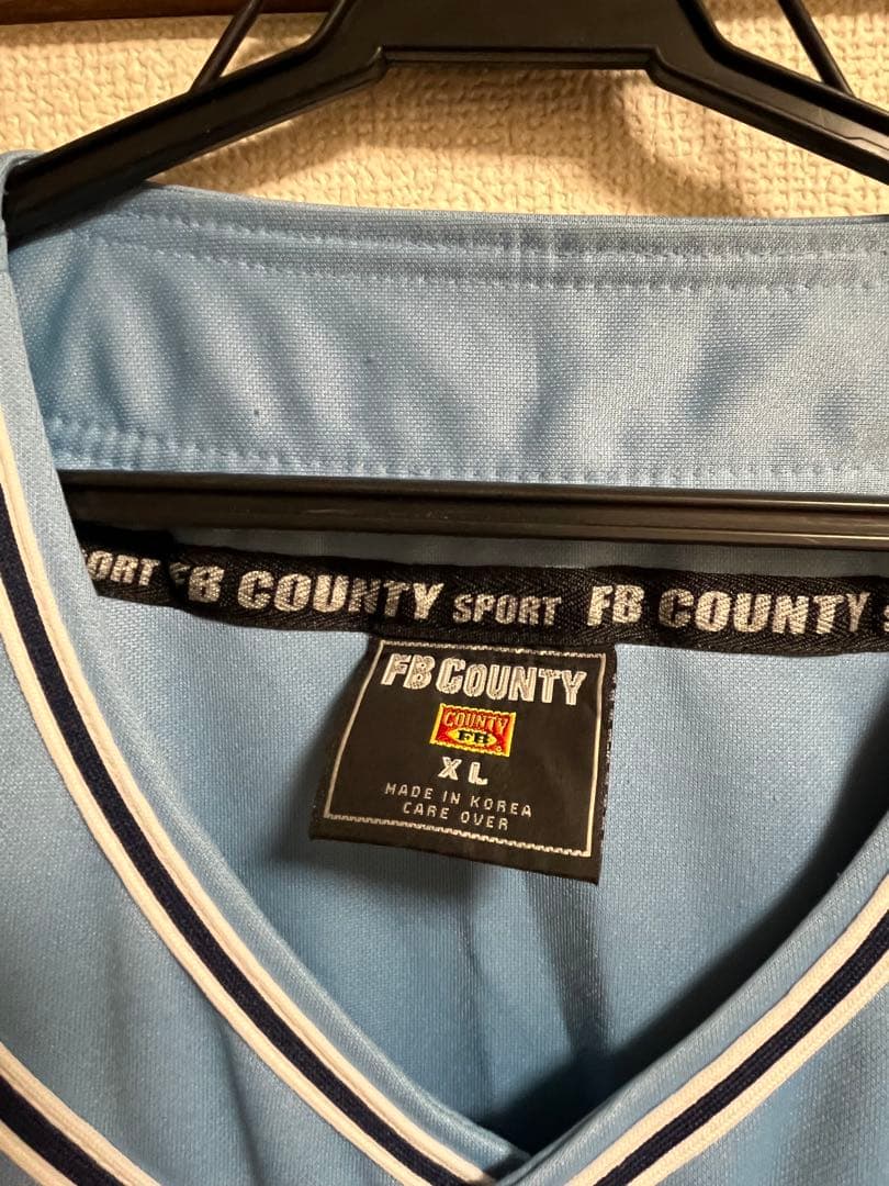 FB COUNTY ベースボールシャツ　野球シャツ　XLサイズ