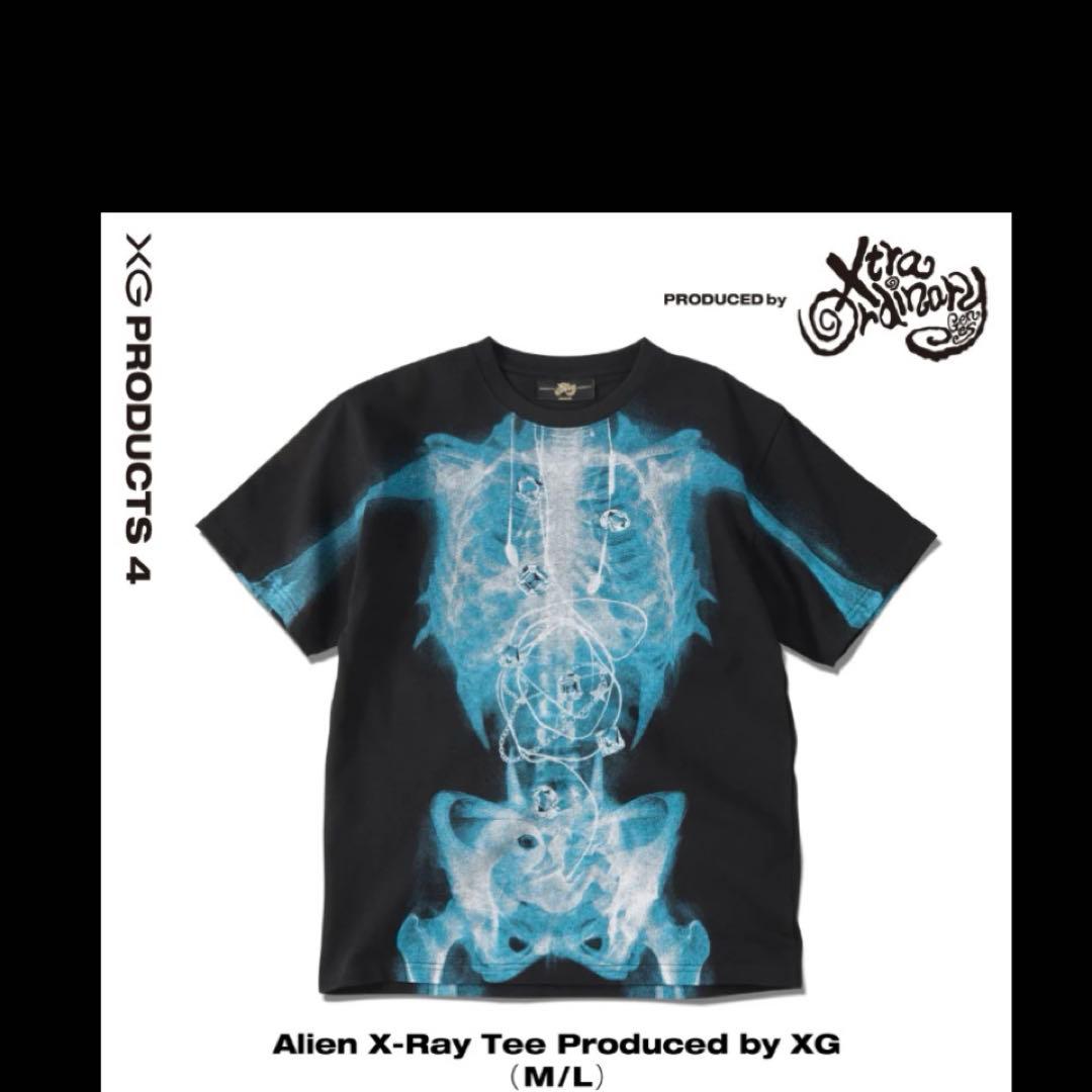 【新品未開封】Alien X-Ray Tee Produced by XG L
