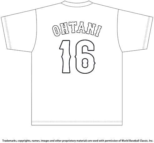 【未使用】2023WBC優勝記念 レプリカTシャツ 大谷 12JRTJ3216M
