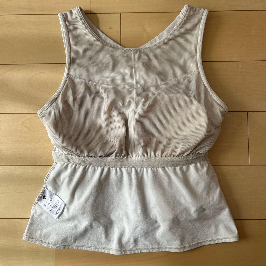 【SUKALA】⭐️美品⭐️Sサイズ⭐️カップ付きフレアタンクトップ⭐️サンドベージュ