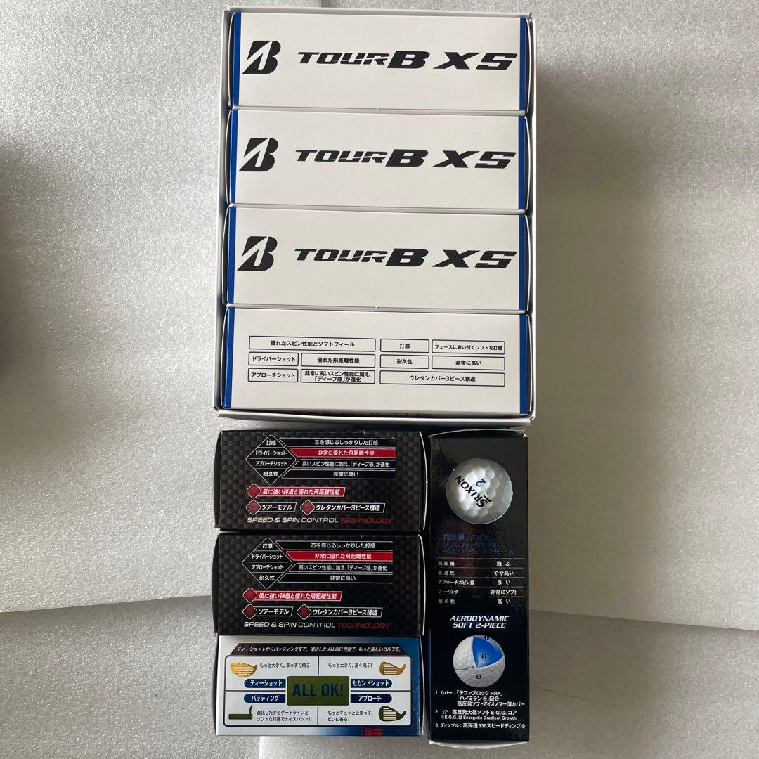 【新品未使用】ブリヂストン　ツアー B X S、ツアーB X、スリクソン他