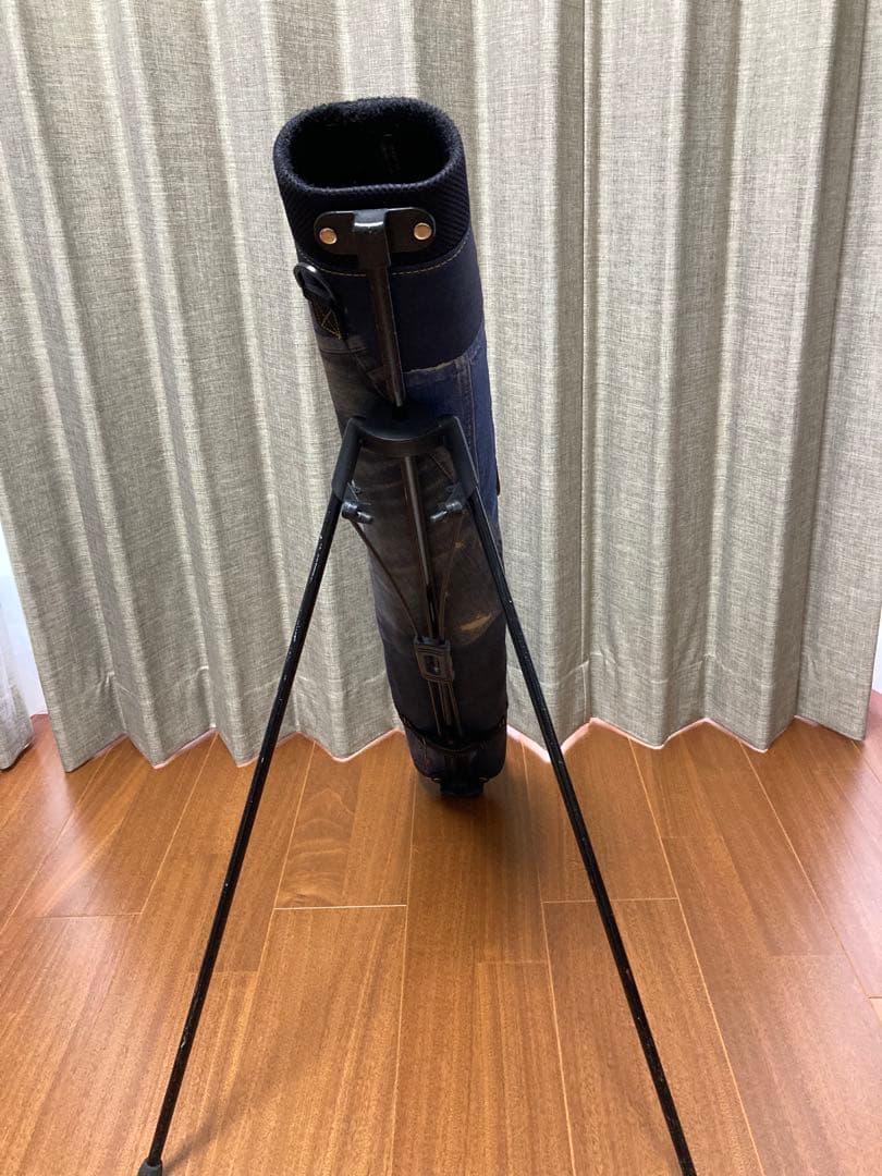 EDWIN デニム風キャディバッグとセルフスタンドバッグセット