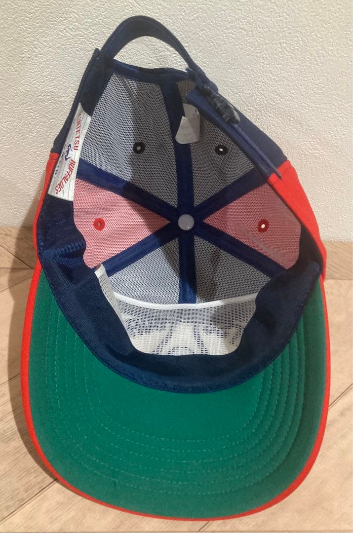 近鉄バファローズ　キャップ　日輪帽子製造オフィシャル品　岡本太郎デザインロゴ