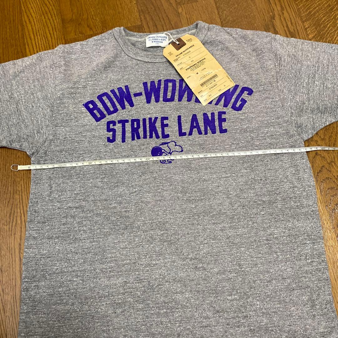 デニムダンガリースヌーピー ボウリング Tシャツ