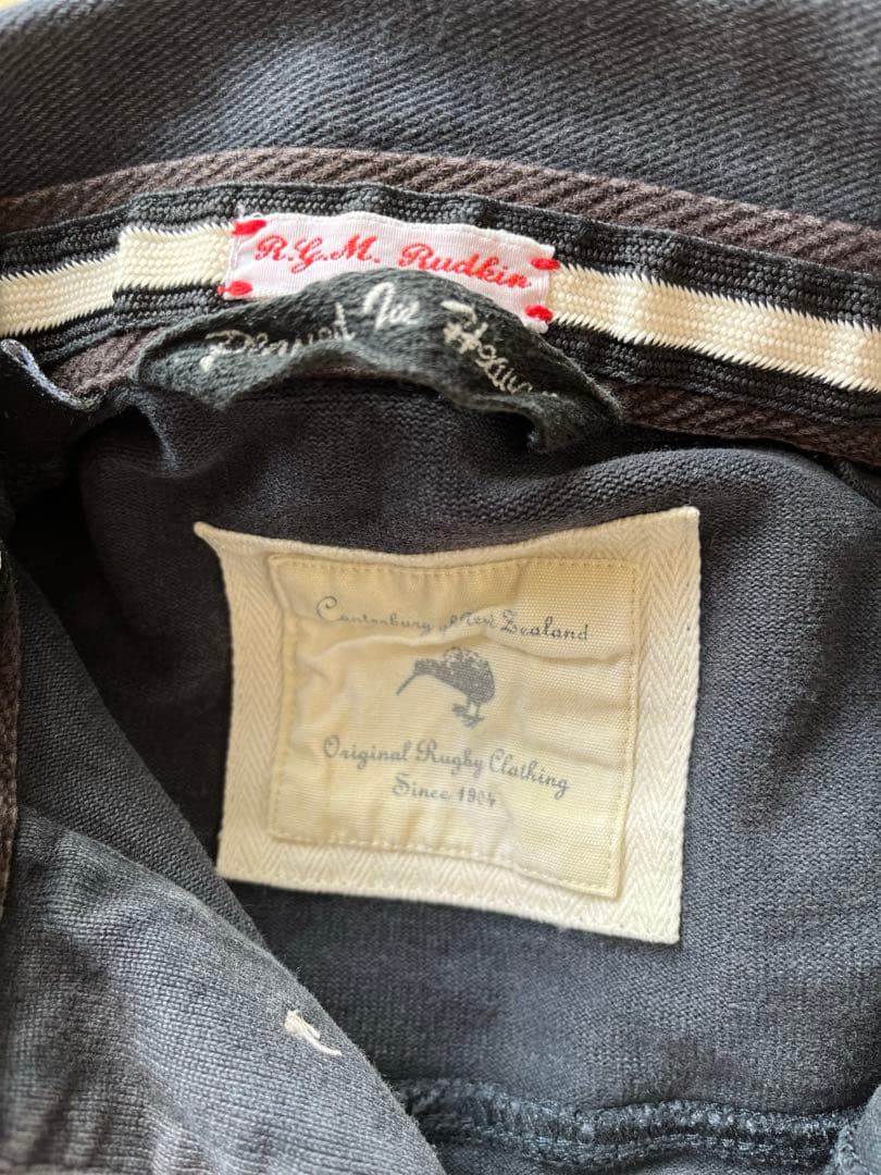 CANTERBURY/カンタベリー　長袖　胸刺繍ラガーシャツ