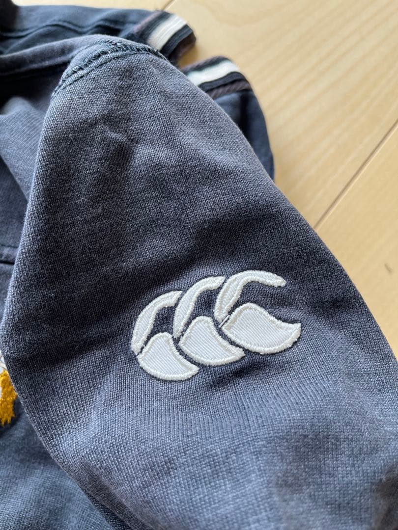 CANTERBURY/カンタベリー　長袖　胸刺繍ラガーシャツ