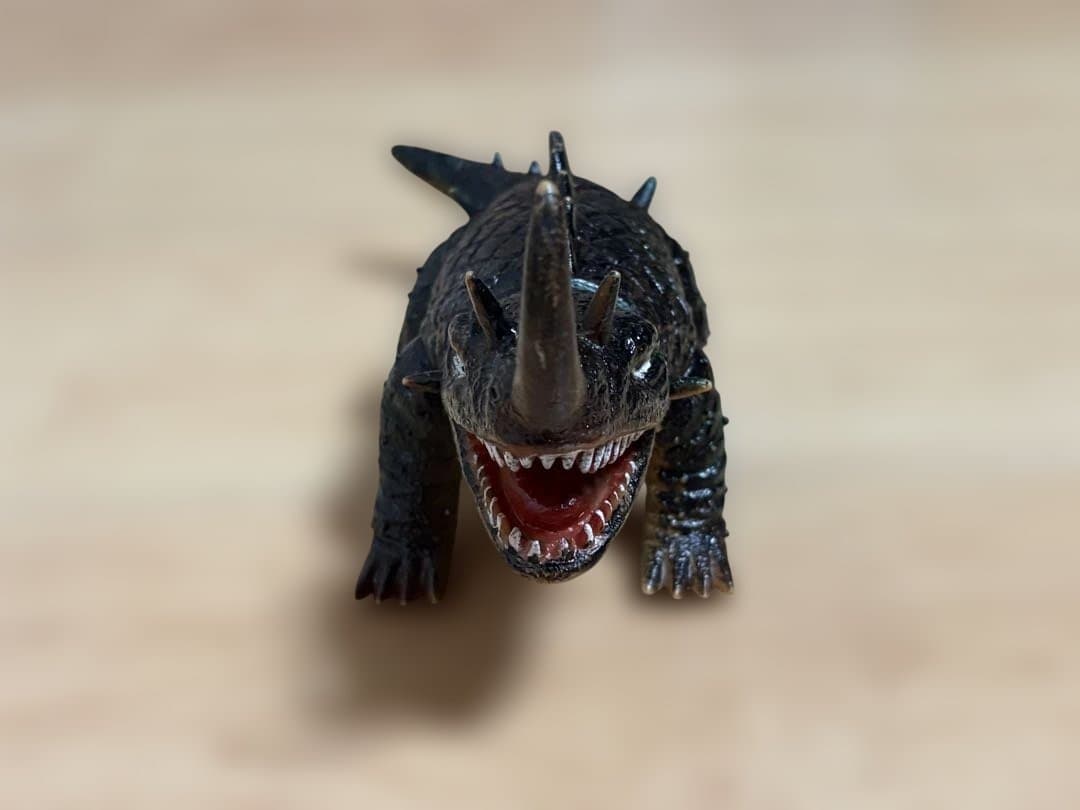 バルゴン　ソフビフィギュア　「大怪獣決闘 ガメラ対バルゴン」（1966年）当時物