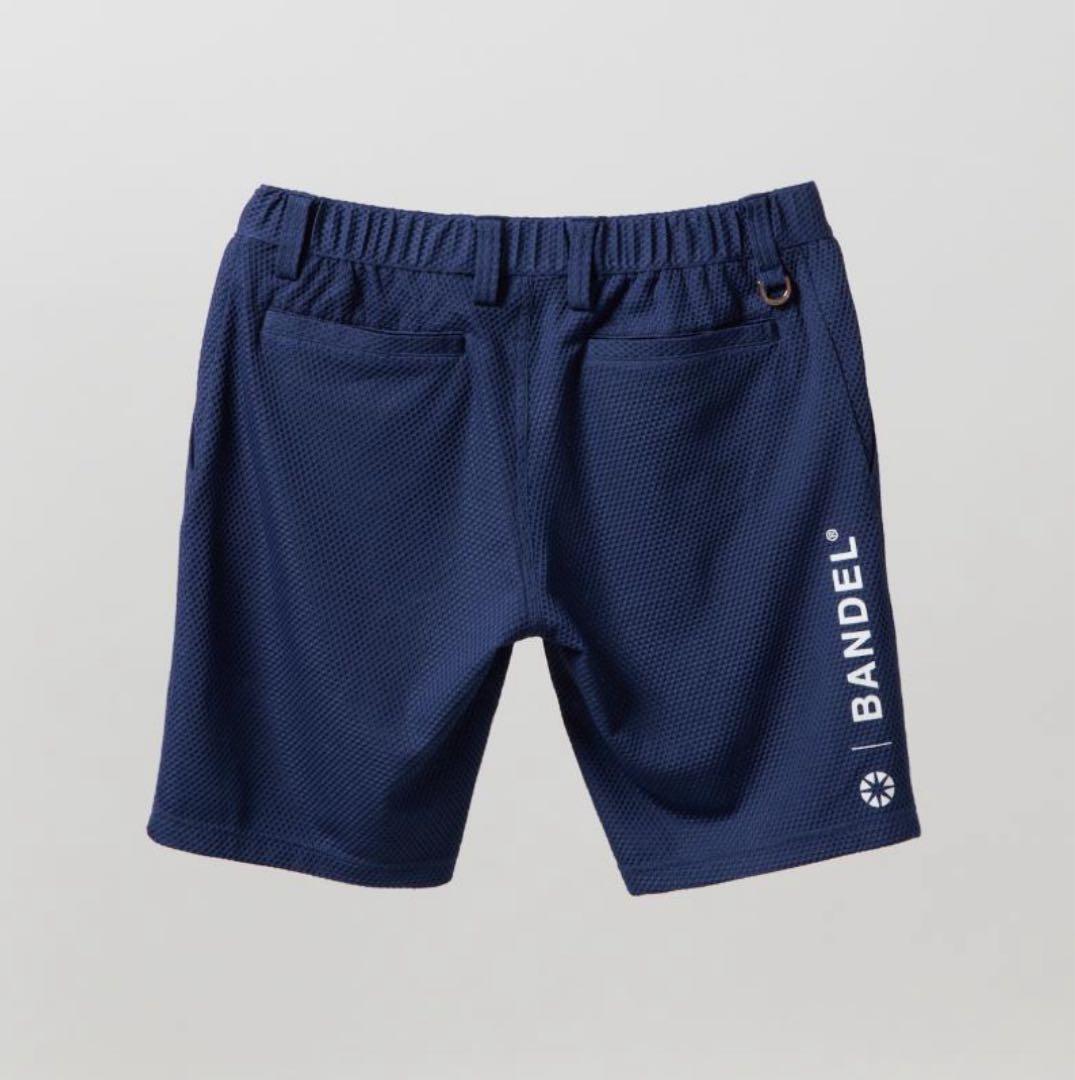 【新品・タグ付き】BANDEL メンズ ショートパンツ ネイビー L