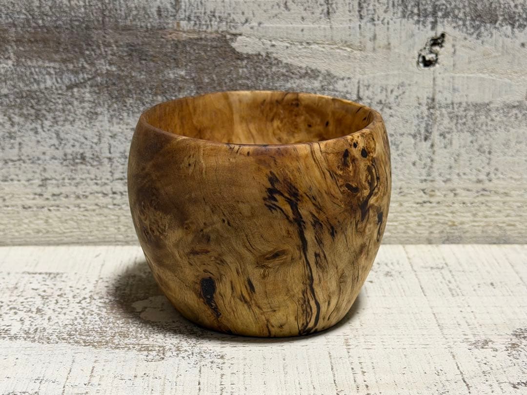 Sunswood YUNOMI birchburl 白樺瘤　手彫り