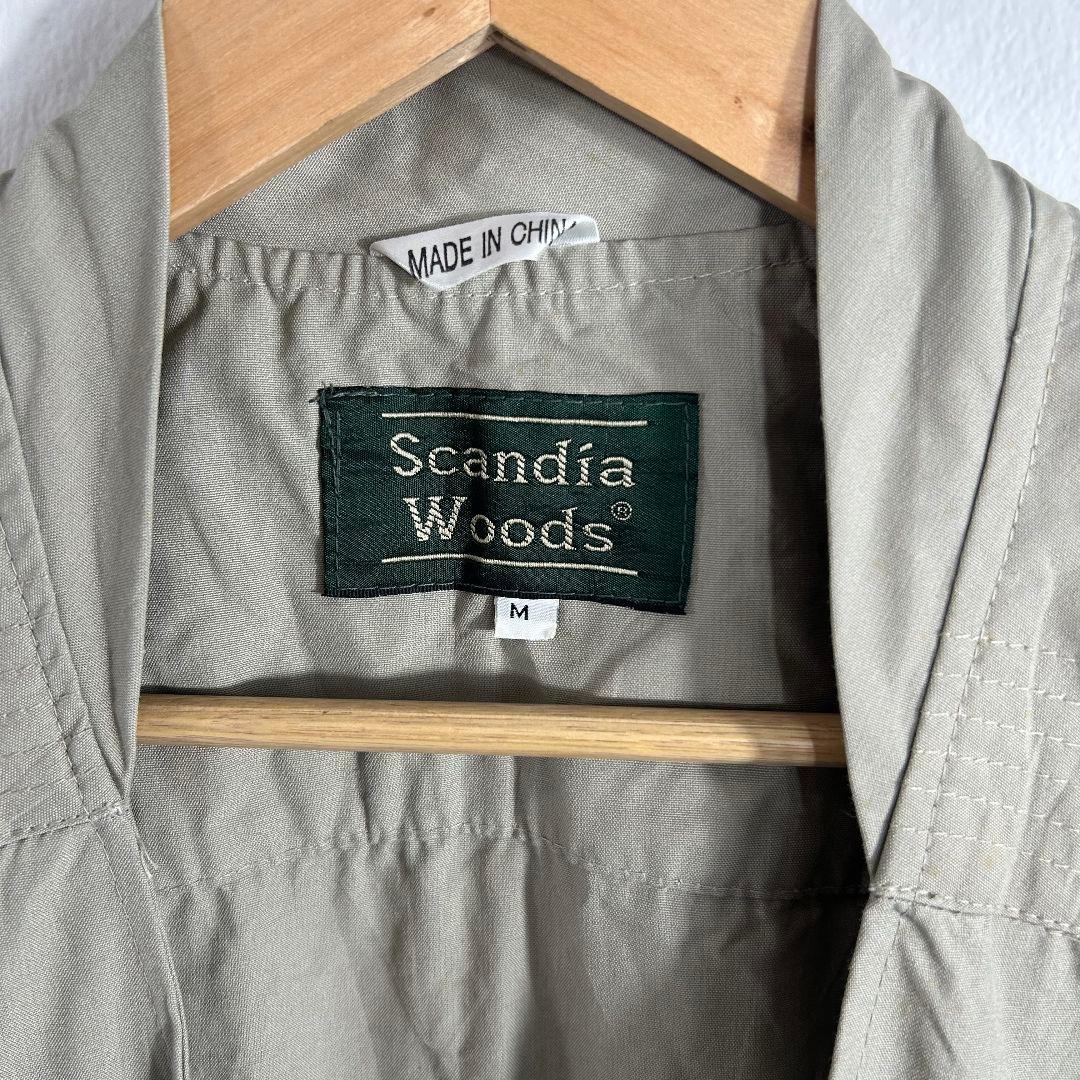 Scandia Woods ベージュ フィッシングベスト M