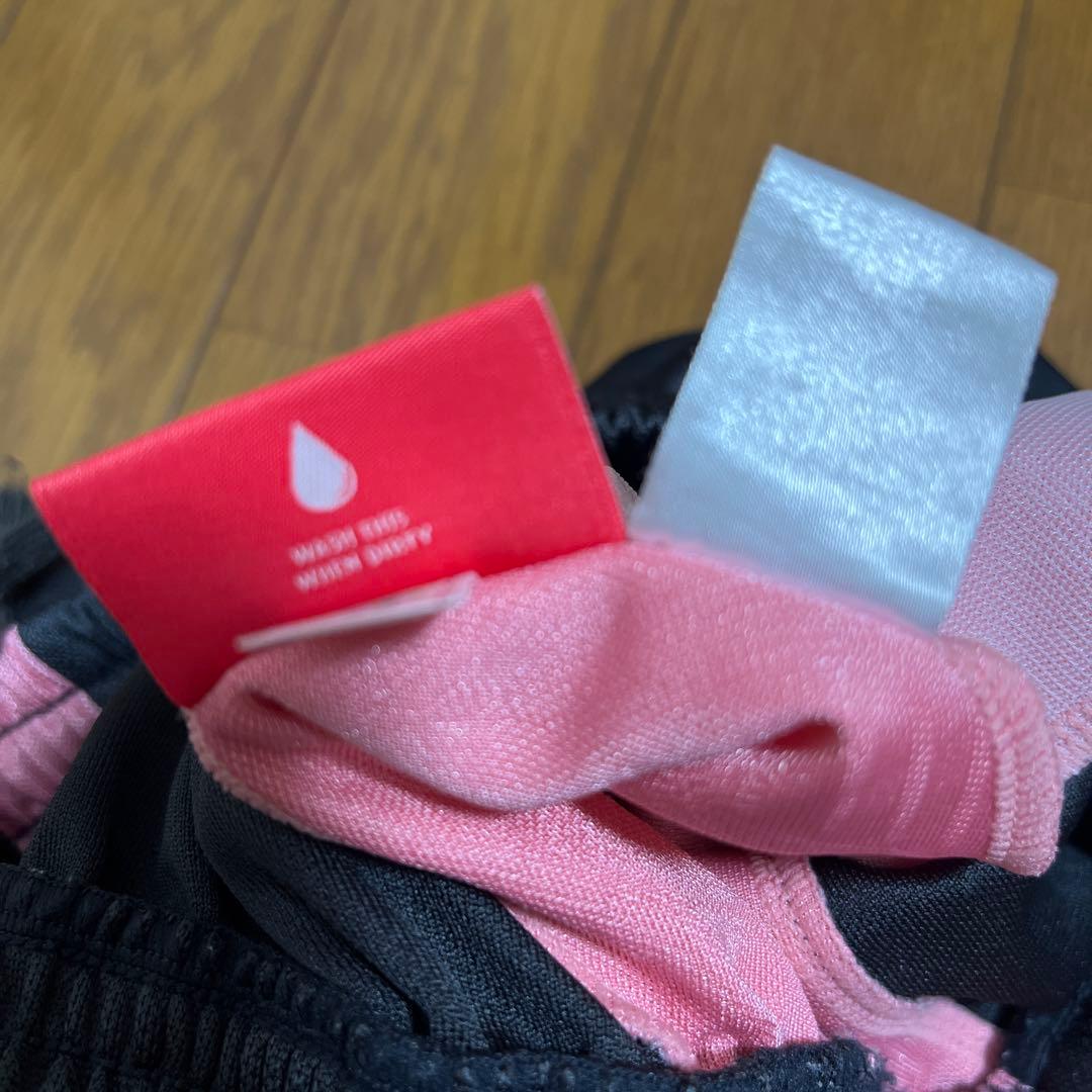 日本製★PUMA ストライプジャージパンツ Sサイズ ピンク　メンズ